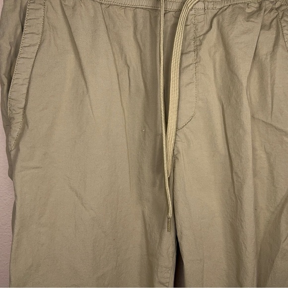 SMALL ZARA KHAKI CARGO PANTS ELASTIC WAIST POCKETS CASUAL OUTDOOR Y2K - Picture 13 of 15